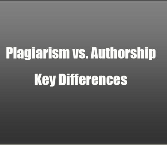 Plagiarism vs. Authorship: Key Differences