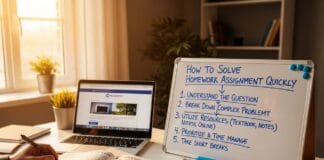How to Solve Homework Assignment Quickly