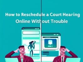 How to Reschedule a Court Hearing Online Without Trouble