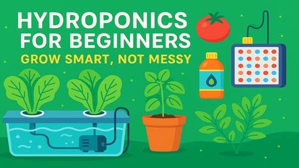 Hydroponics for Beginners: Grow Smart, Not Messy