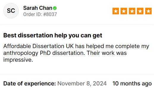 Affordable Dissertation UK Review - My Personal Experience with MBA Dissertation Help