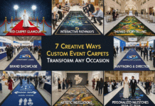 7 Creative Ways Custom Event Carpets Transform Any Occasion 7 Creative Ways Custom Event Carpets Transform Any Occasion