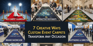 7 Creative Ways Custom Event Carpets Transform Any Occasion