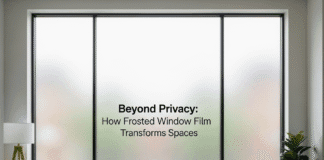 Beyond Privacy: How Frosted Window Film Transforms Spaces