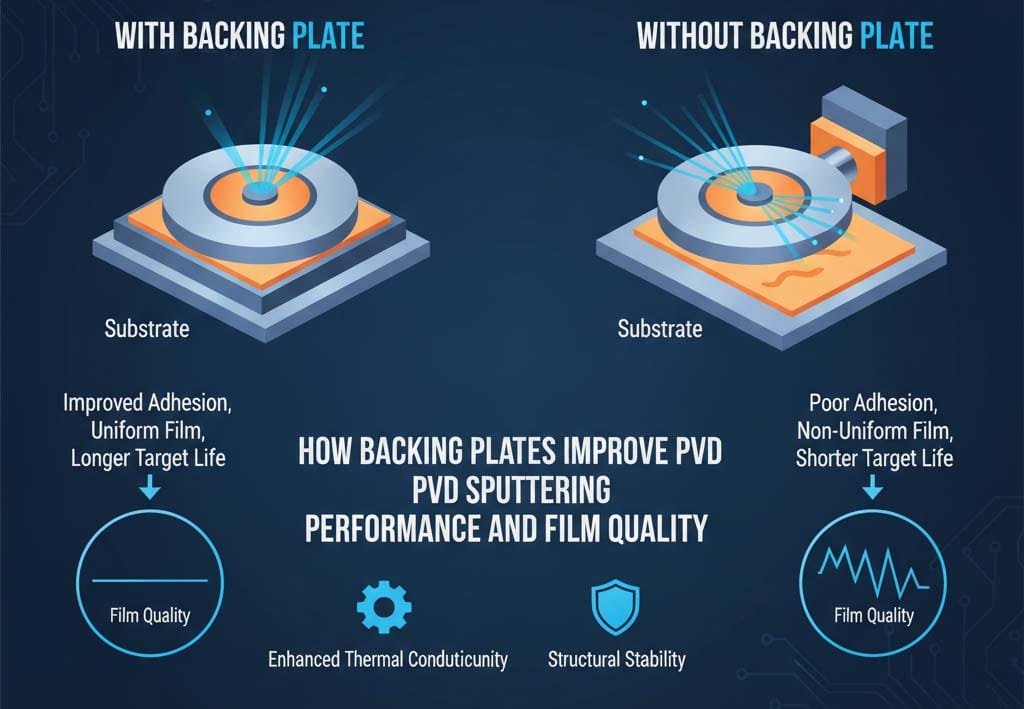 How Backing Plates Improve PVD Sputtering Performance and Film Quality ...