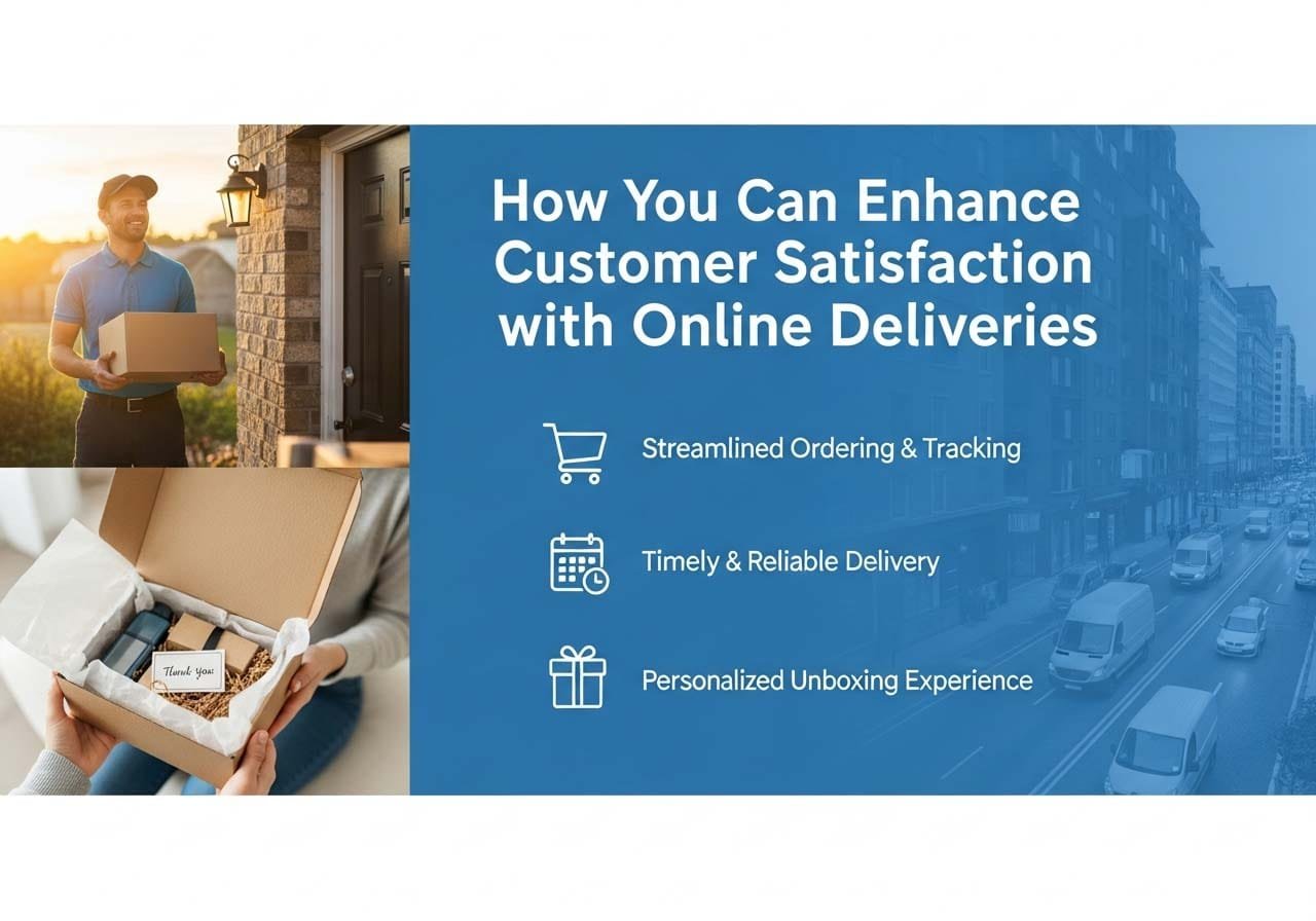 How You Can Enhance Customer Satisfaction with Online Deliveries ...