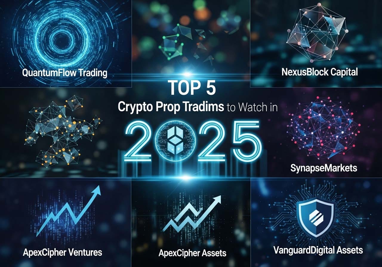 Top 5 Crypto Prop Trading Firms to Watch in 2025 - Global Gurus