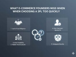 What E-Commerce Founders Miss When Choosing a 3PL Too Quickly