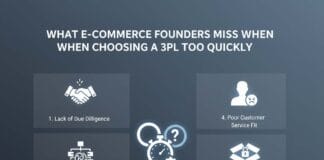 What E-Commerce Founders Miss When Choosing a 3PL Too Quickly