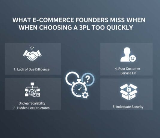 What E-Commerce Founders Miss When Choosing a 3PL Too Quickly