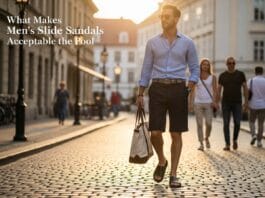 What Makes Men’s Slide Sandals Acceptable Beyond the Pool