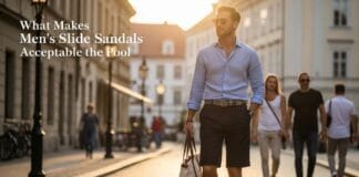 What Makes Men’s Slide Sandals Acceptable Beyond the Pool