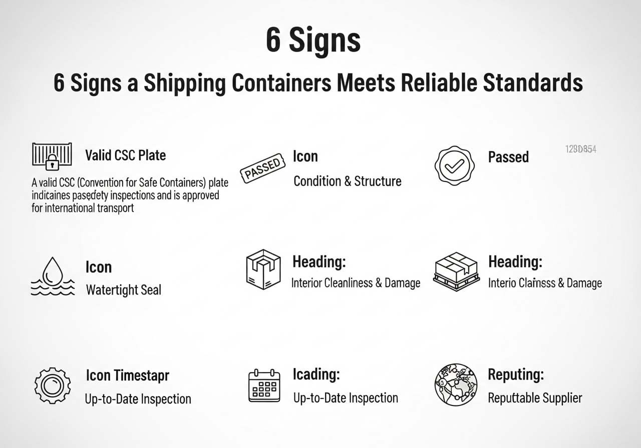 6 Signs a Shipping Container Meets Reliable Standards - Global Gurus