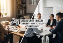 Is It Better to Study Counselling Online or in Person?