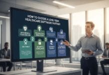 Learn how to select a long-term healthcare software partner ensuring compliance, scalability, security, and innovation.