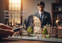 Why Great Leaders Don’t Ignore the Small Things