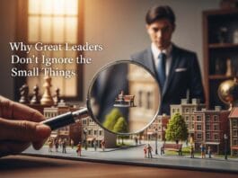 Why Great Leaders Don’t Ignore the Small Things