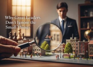 Why Great Leaders Don’t Ignore the Small Things