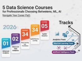 5 Data Science Courses for Professionals Choosing Between Analytics, ML, and AI Tracks in 2026