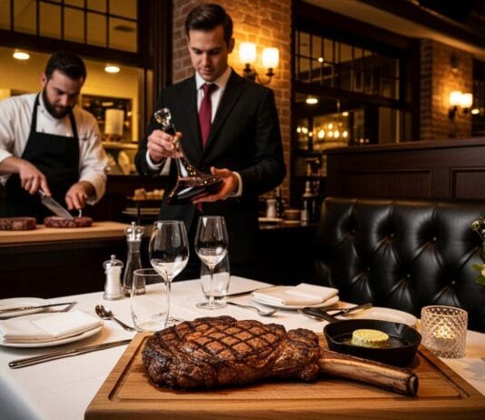 How a Steakhouse Experience Combines Craftsmanship and Comfort