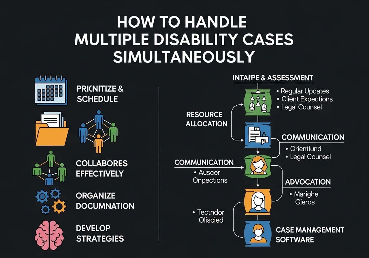 How to Handle Multiple Disability Cases Simultaneously - Global Gurus