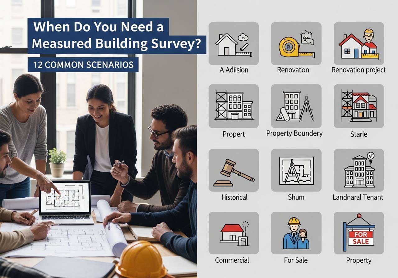 When Do You Need a Measured Building Survey? 12 Common Scenarios ...