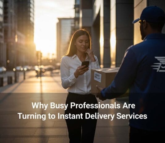 Why Busy Professionals Are Turning to Instant Delivery Services