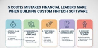 5 Costly Mistakes Financial Leaders Make When Building Custom Fintech Software
