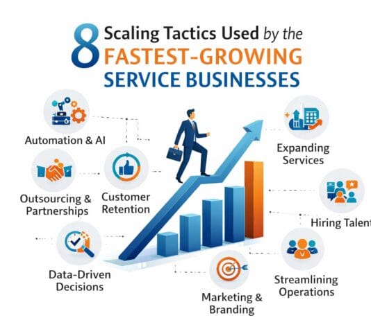 8 Scaling Tactics Used by the Fastest-Growing Service Businesses
