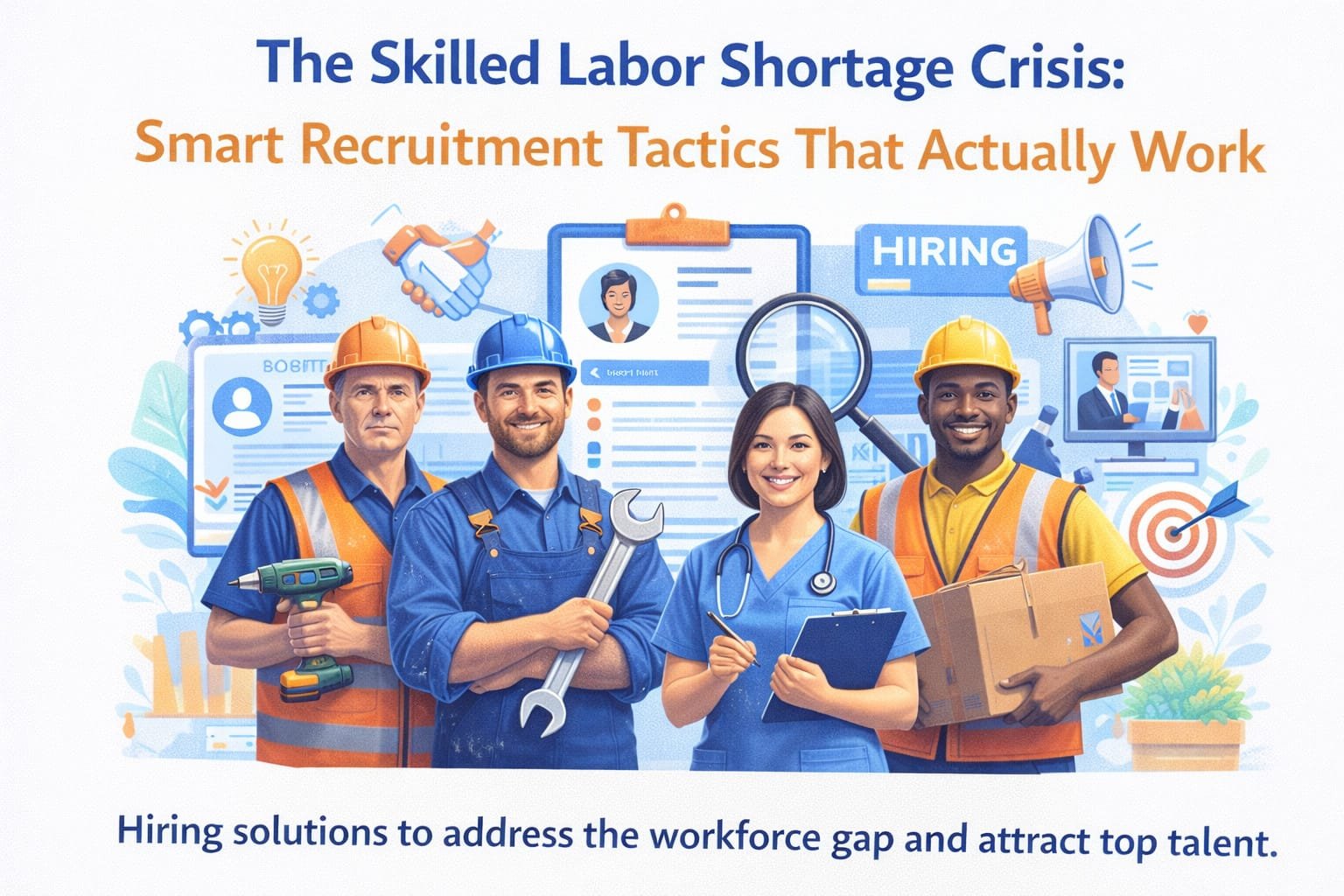 The Skilled Labor Shortage Crisis: Smart Recruitment Tactics That ...