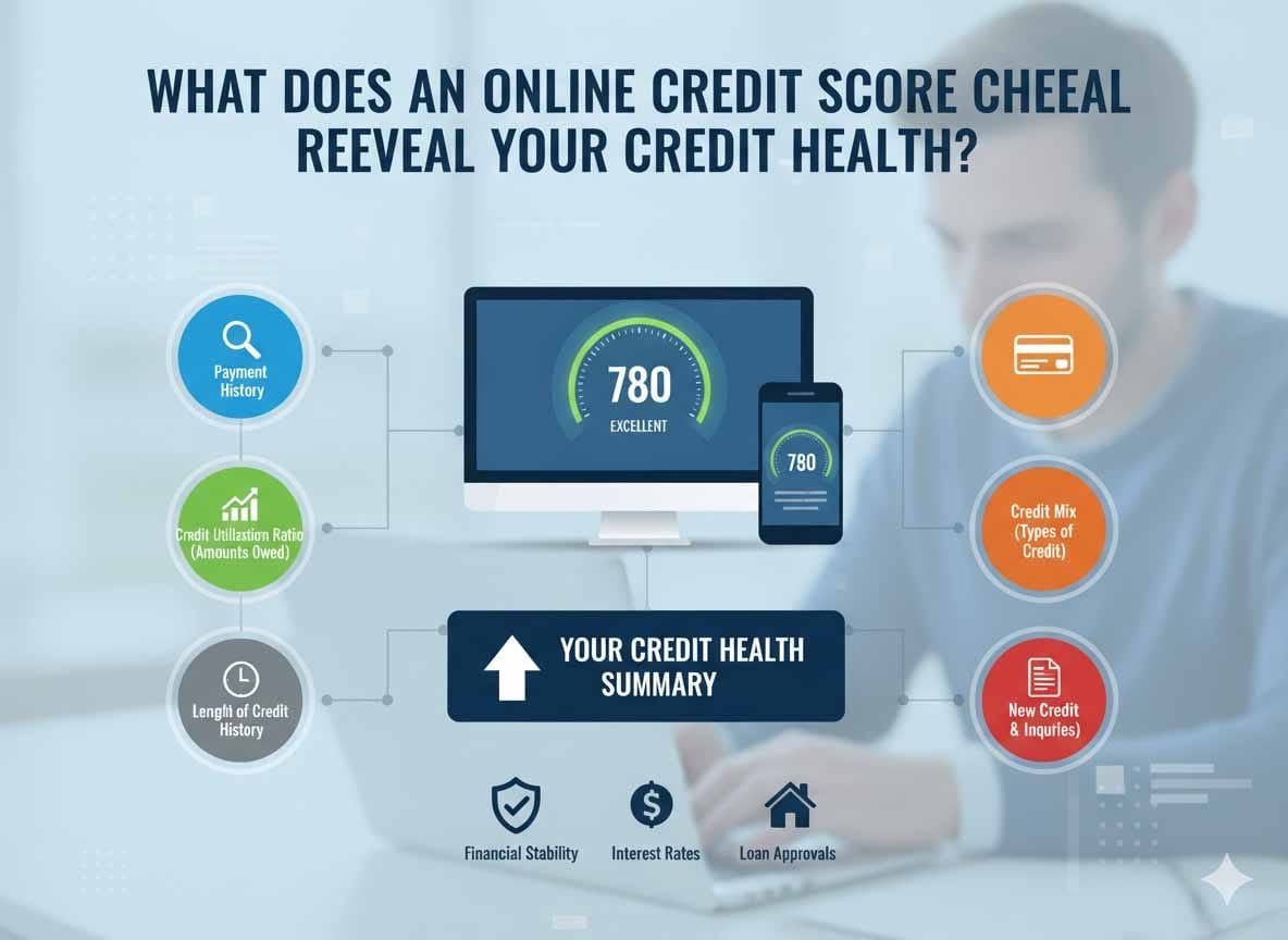 What Does an Online Credit Score Check Reveal About Your Credit Health ...
