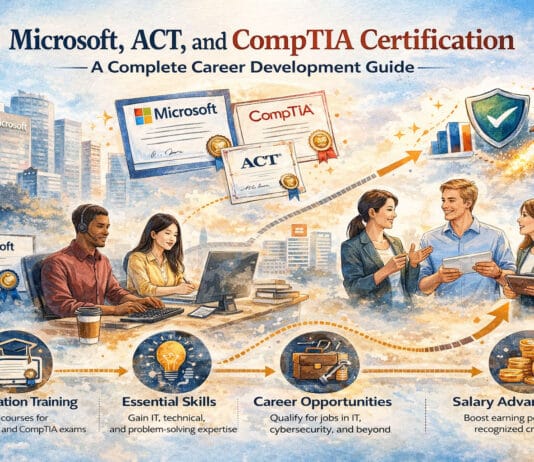 Microsoft, ACT, and CompTIA Certification: A Complete Career Development Guide