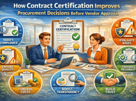How Contract Certification Improves Procurement Decisions Before Vendor Approval