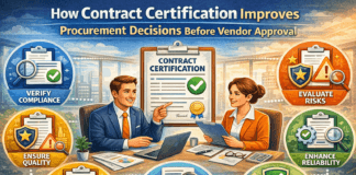 How Contract Certification Improves Procurement Decisions Before Vendor Approval