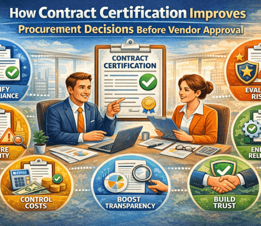 How Contract Certification Improves Procurement Decisions Before Vendor Approval