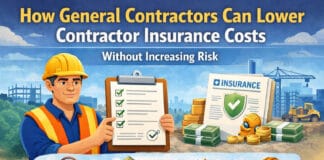 How General Contractors Can Lower Contractor Insurance Cost Without Increasing Risk