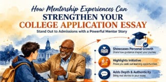 How Mentorship Experiences Can Strengthen Your College Application Essay