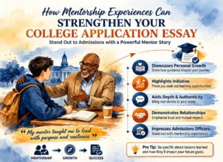 How Mentorship Experiences Can Strengthen Your College Application Essay