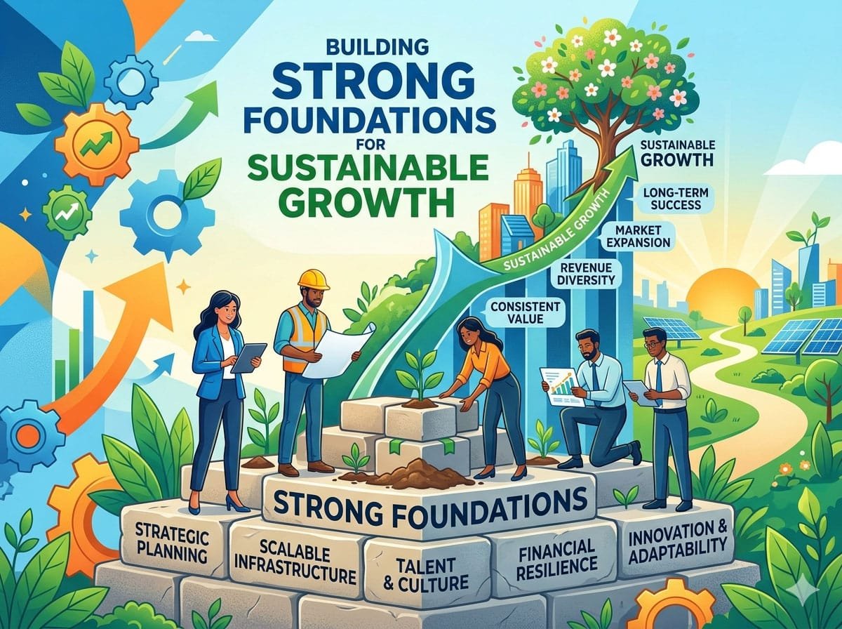 How to Build Strong Foundations for Sustainable Growth - Global Gurus