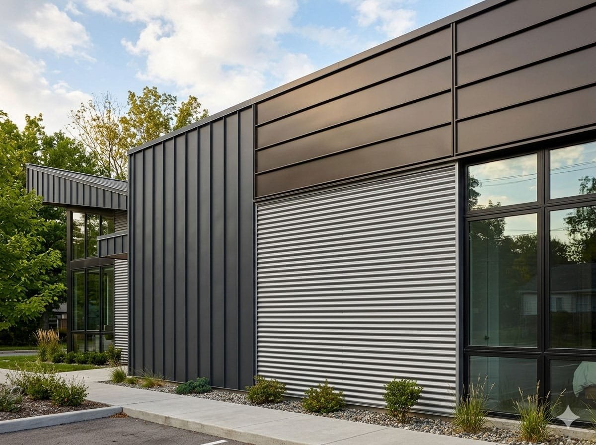 How to Combine Different Metal Panel Profiles for a Unique Look ...