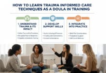 How to Learn Trauma Informed Care Techniques as a Doula in Training How to Learn Trauma Informed Care Techniques as a Doula in Training