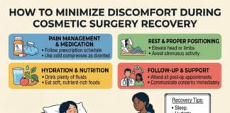 How to Minimize Discomfort During Cosmetic Surgery Recovery