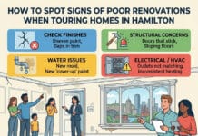 How to Spot Signs of Poor Renovations When Touring Homes in Hamilton