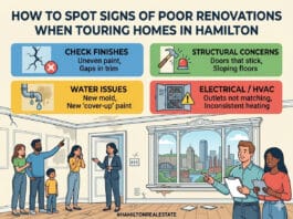 How to Spot Signs of Poor Renovations When Touring Homes in Hamilton