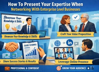 How To Present Your Expertise When Networking With Enterprise Level Businesses How To Present Your Expertise When Networking With Enterprise Level Businesses