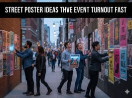 Street Poster Ideas That Drive Event Turnout Fast