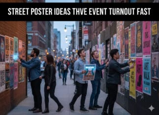 Street Poster Ideas That Drive Event Turnout Fast Street Poster Ideas That Drive Event Turnout Fast