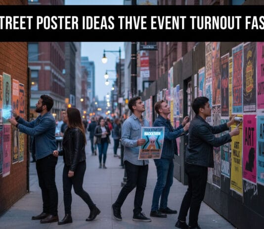 Street Poster Ideas That Drive Event Turnout Fast