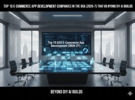 Top 10 E-Commerce App Development Companies in the USA (2026–27) That Go Beyond DIY AI Builds