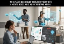 We Replaced 96 Hours of Weekly Busywork With AI Agents. Here’s What We Got Right and Wrong.